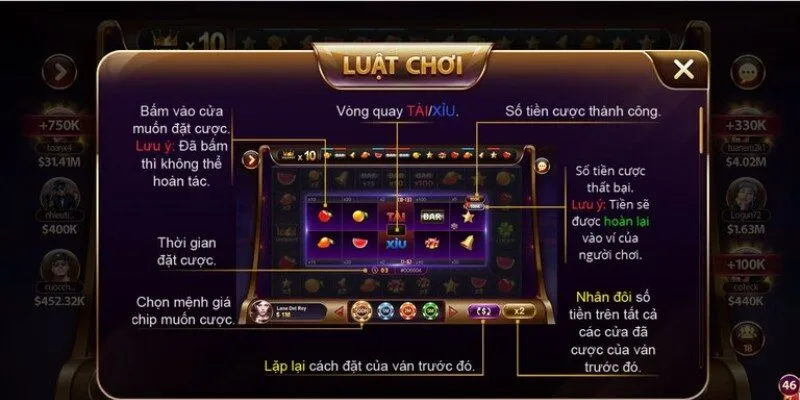 Quy định cược cơ bản nên biết khi chơi game 777 xèng