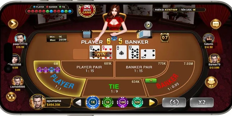 Quy tắc rút thêm bài mới khi cá cược Baccarat online