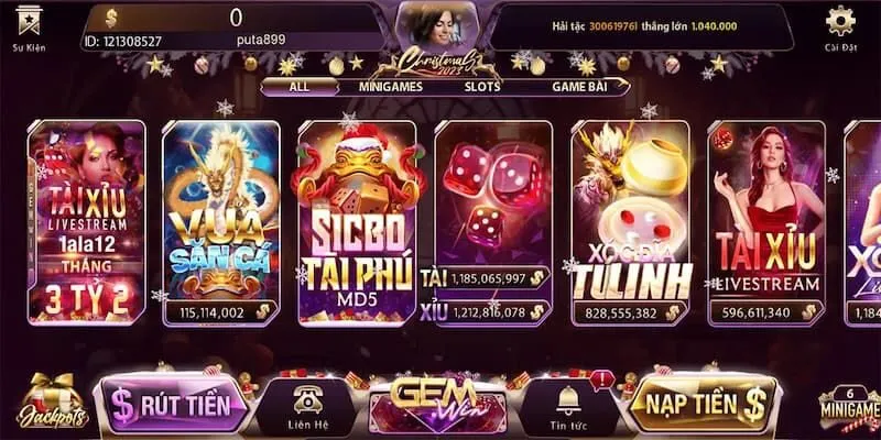 Chơi casino chân thực tại nhà cái Gemwin